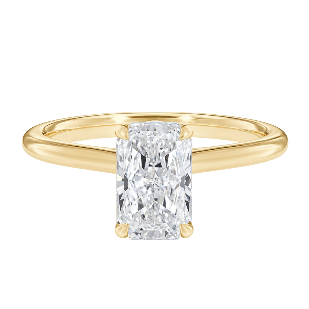 Talia - Radiant - Yellow Gold - Plain