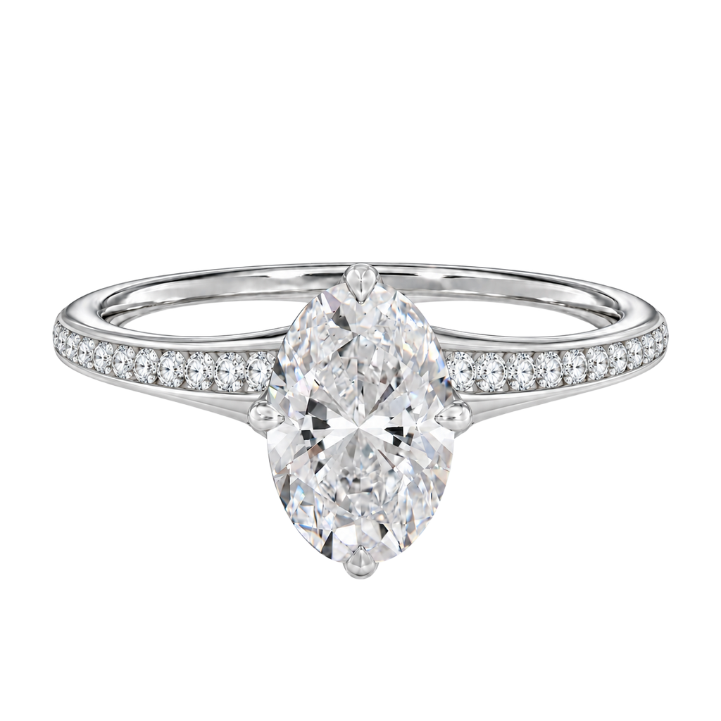 Lumiere - Oval - Platinum - Channel