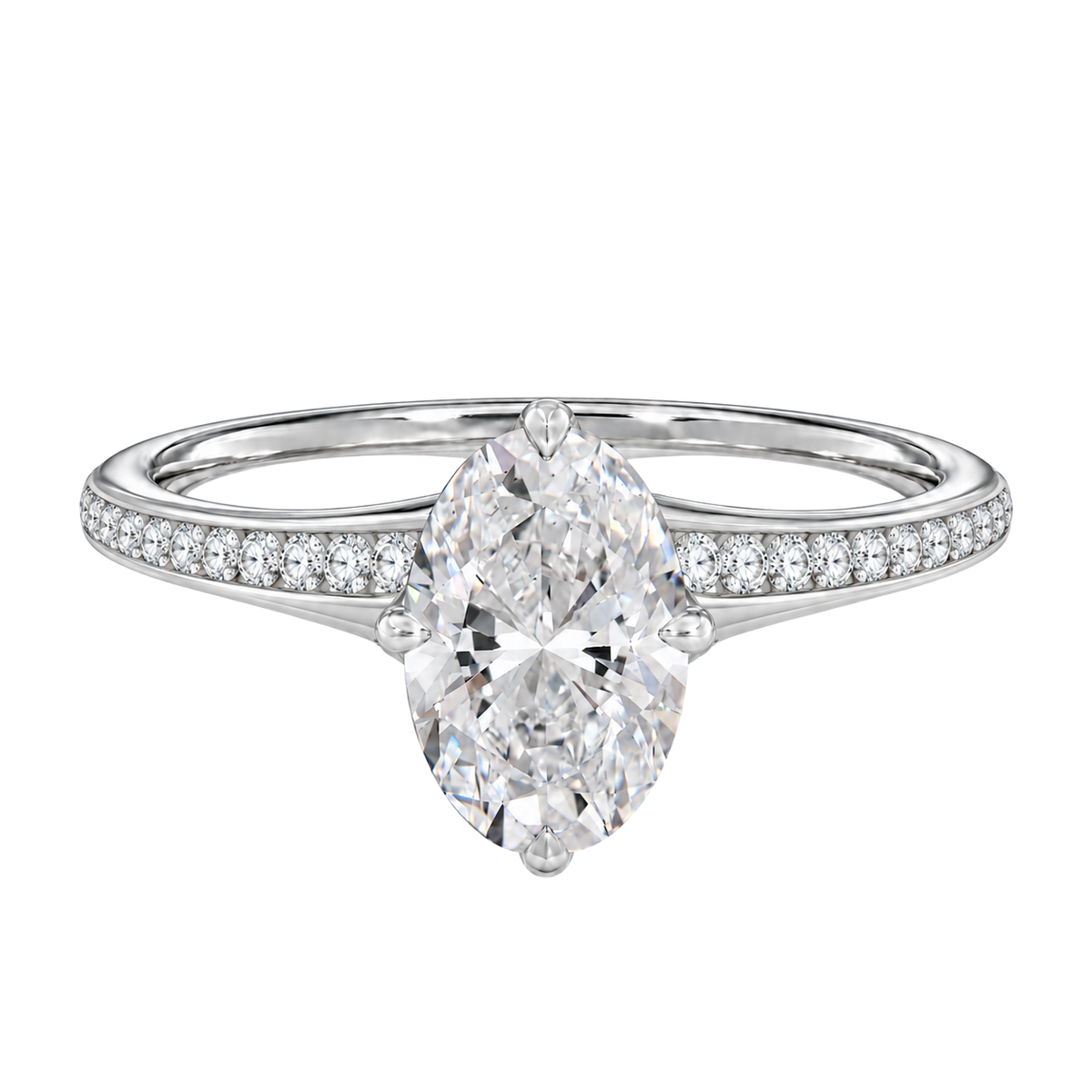 Lumiere - Oval - Platinum - Channel