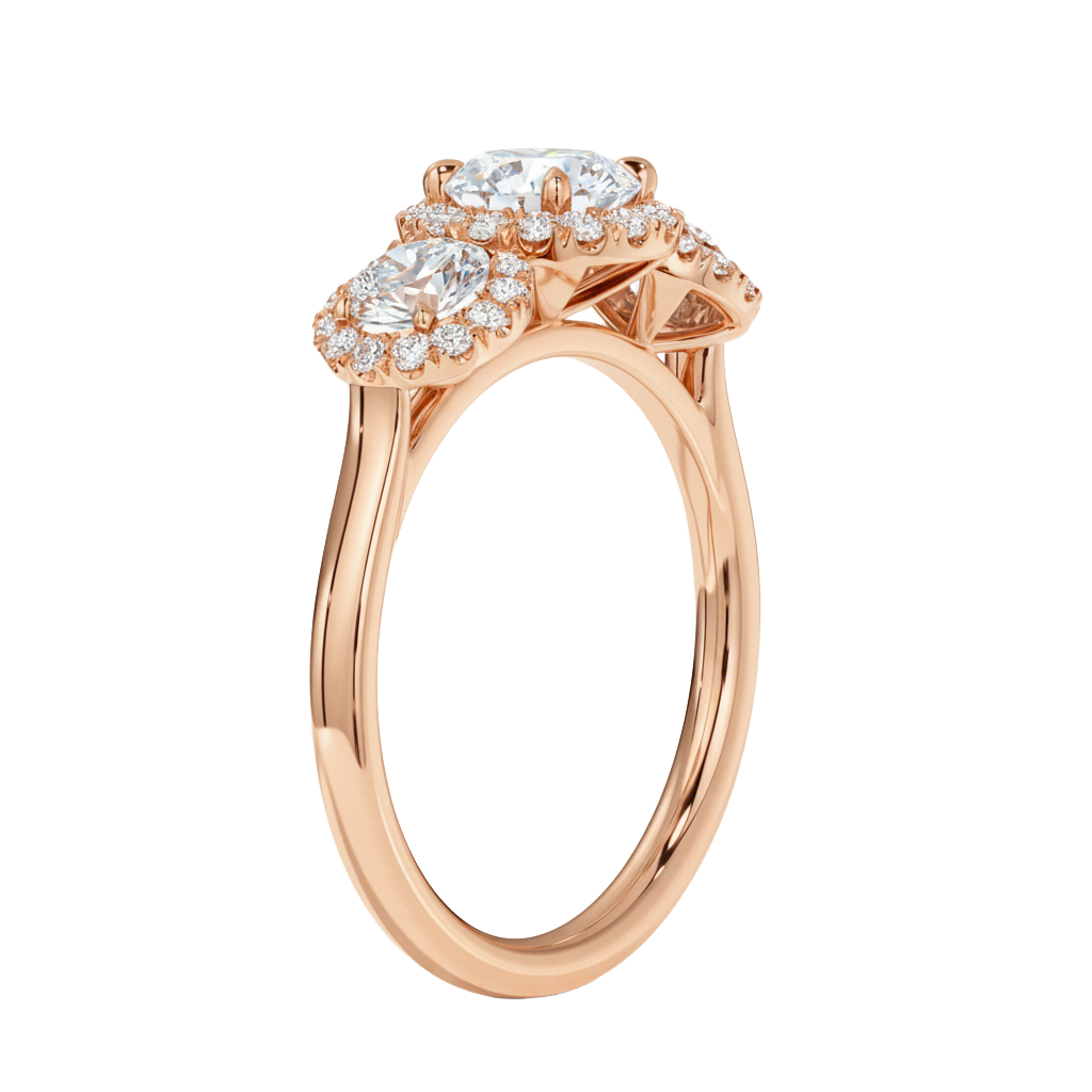 Winslow - Round - Rose Gold - Plain
