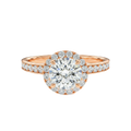 Cordelia - Round - Rose Gold - Channel