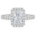 Cordelia - Radiant - White Gold - Channel