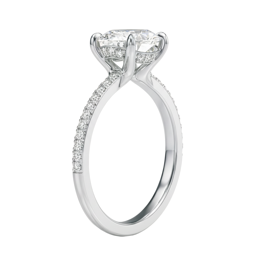 Meridian - Emerald - Platinum - Pavé
