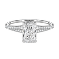 Lumiere - Radiant - White Gold - Channel