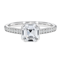 Solenne - Asscher - Platinum - Channel