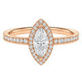 Deneuve - Marquise - Rose Gold - Channel