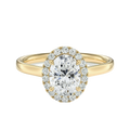 Cordelia - Oval - Yellow Gold - Plain