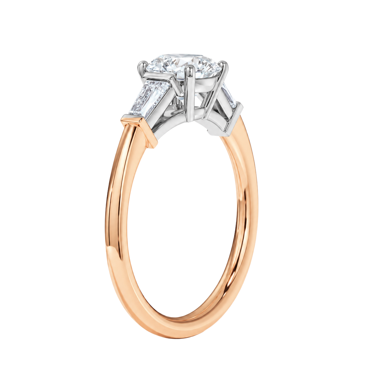 Auroré - Round - Rose/White Tone - Plain