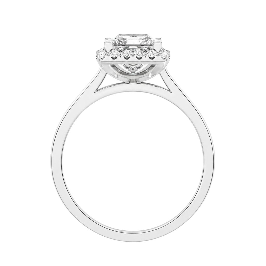 Cordelia - Radiant - White Gold - Plain