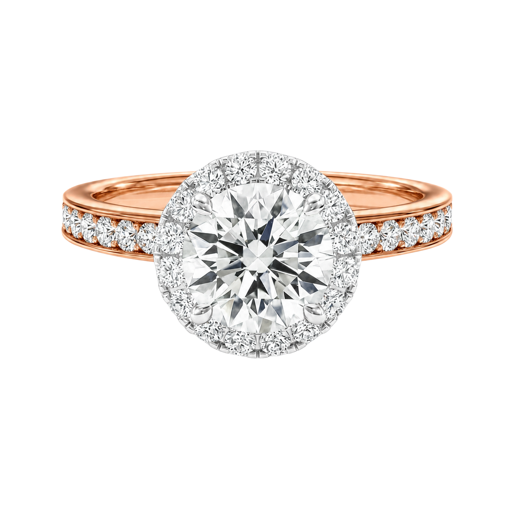 Cordelia - Round - Rose / White Tone - Channel