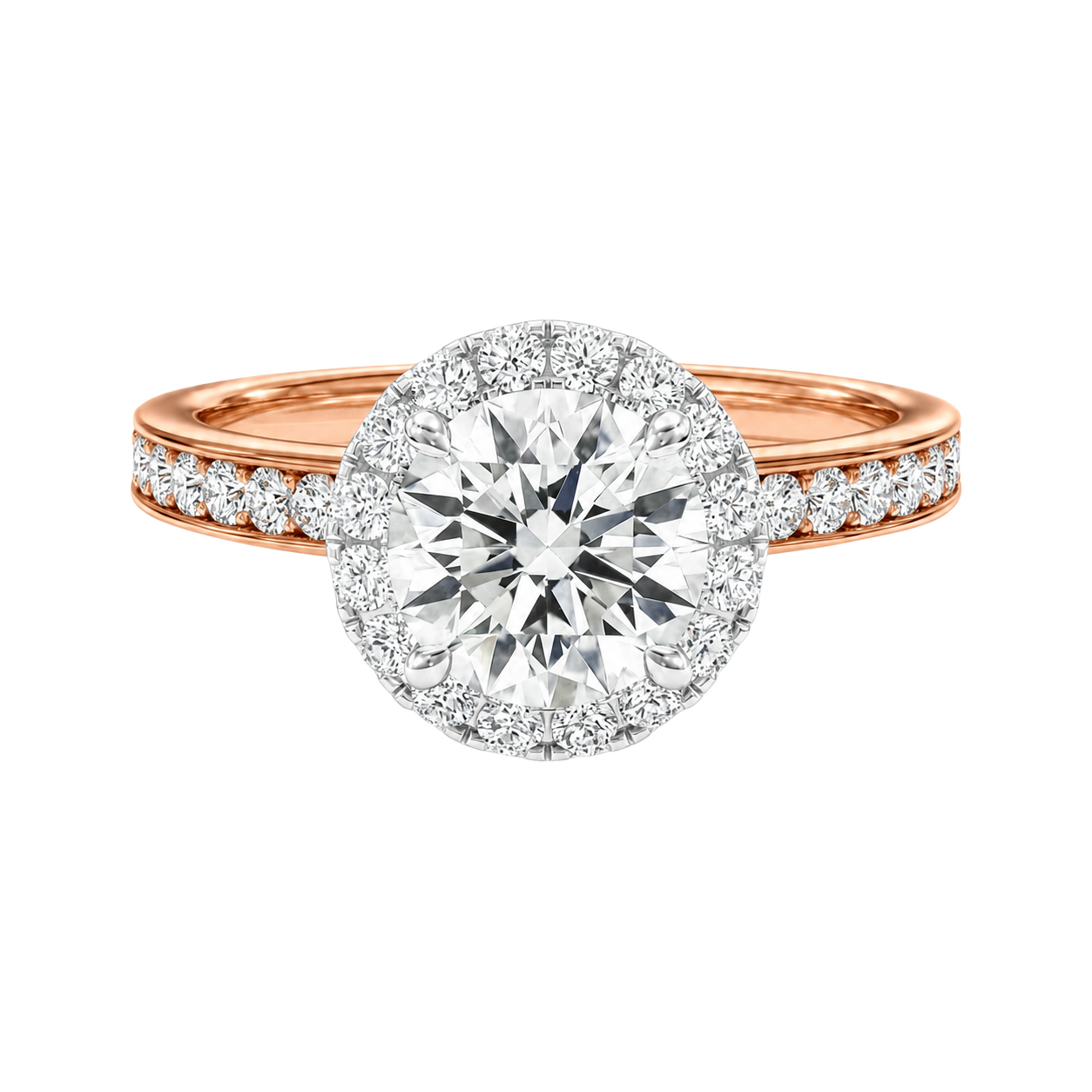 Cordelia - Round - Rose / White Tone - Channel