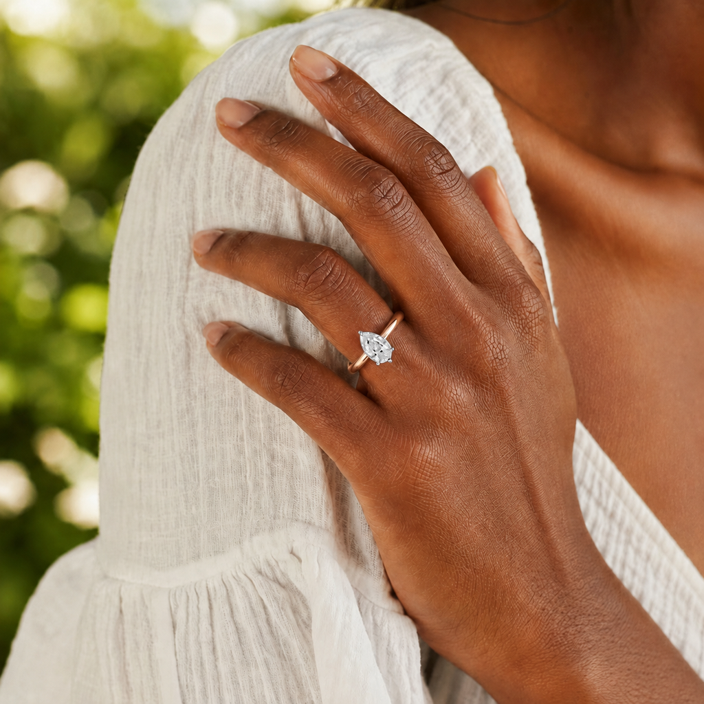 Basilica - Pear - Rose/White Tone - Plain