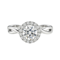 Braid - Round - White Gold - Plain