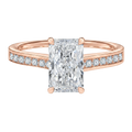 Basilica - Radiant - Rose Gold - Channel