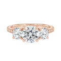 Elysium - Round - Rose Gold - Channel