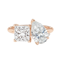 Duo - Princess - Rose Gold - Plain
