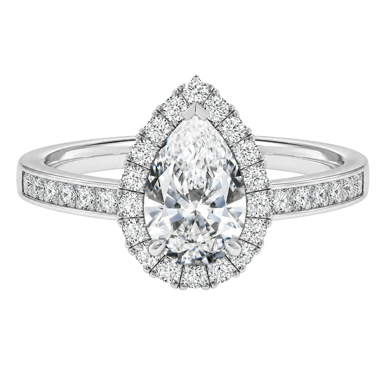 Cordelia - Pear - Platinum - Channel