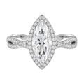Braid - Marquise - Platinum - Pavé