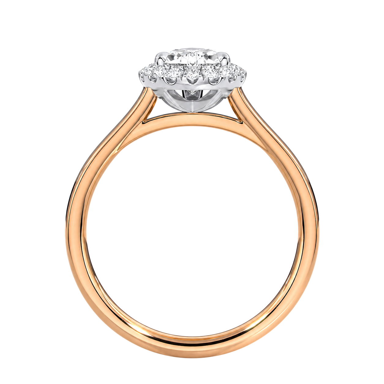 Cordelia - Pear - Rose / White Tone - Plain