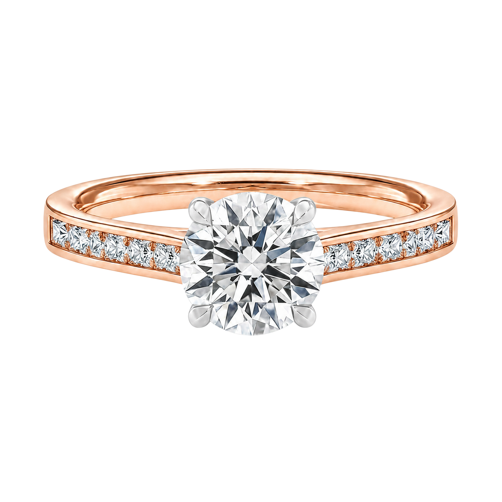 Basilica - Round - Rose/White Tone - Channel