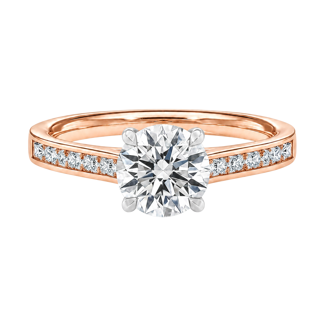 Basilica - Round - Rose/White Tone - Channel