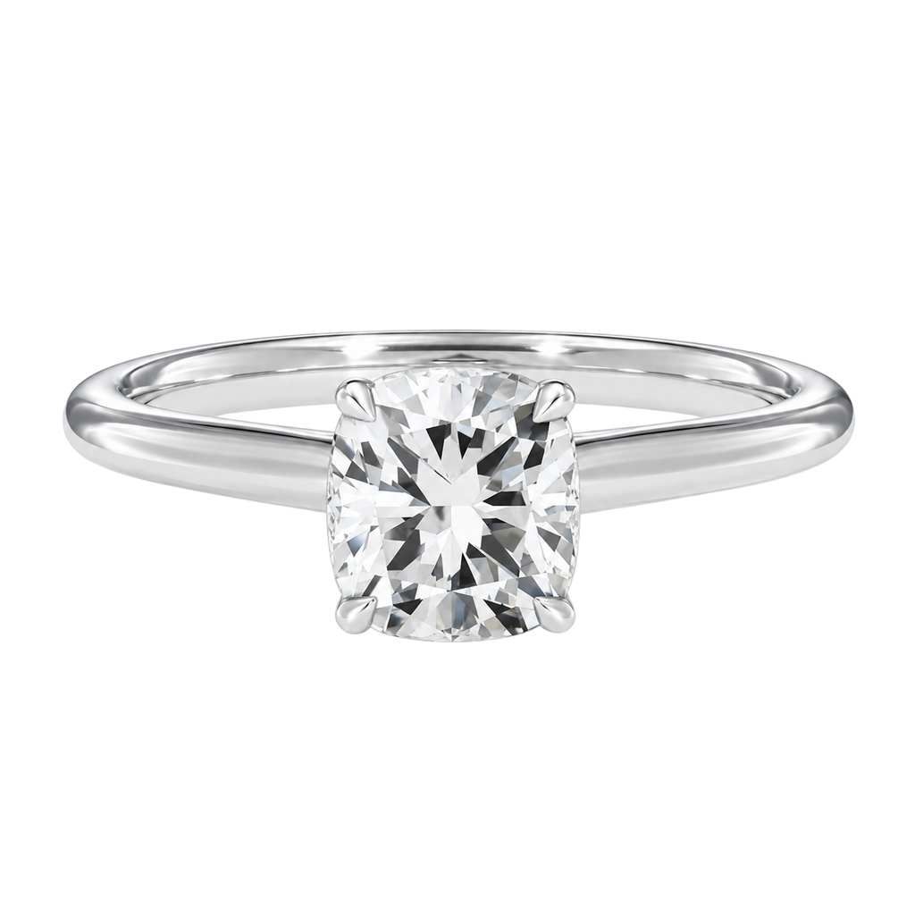 Talia - Cushion - Platinum - Plain