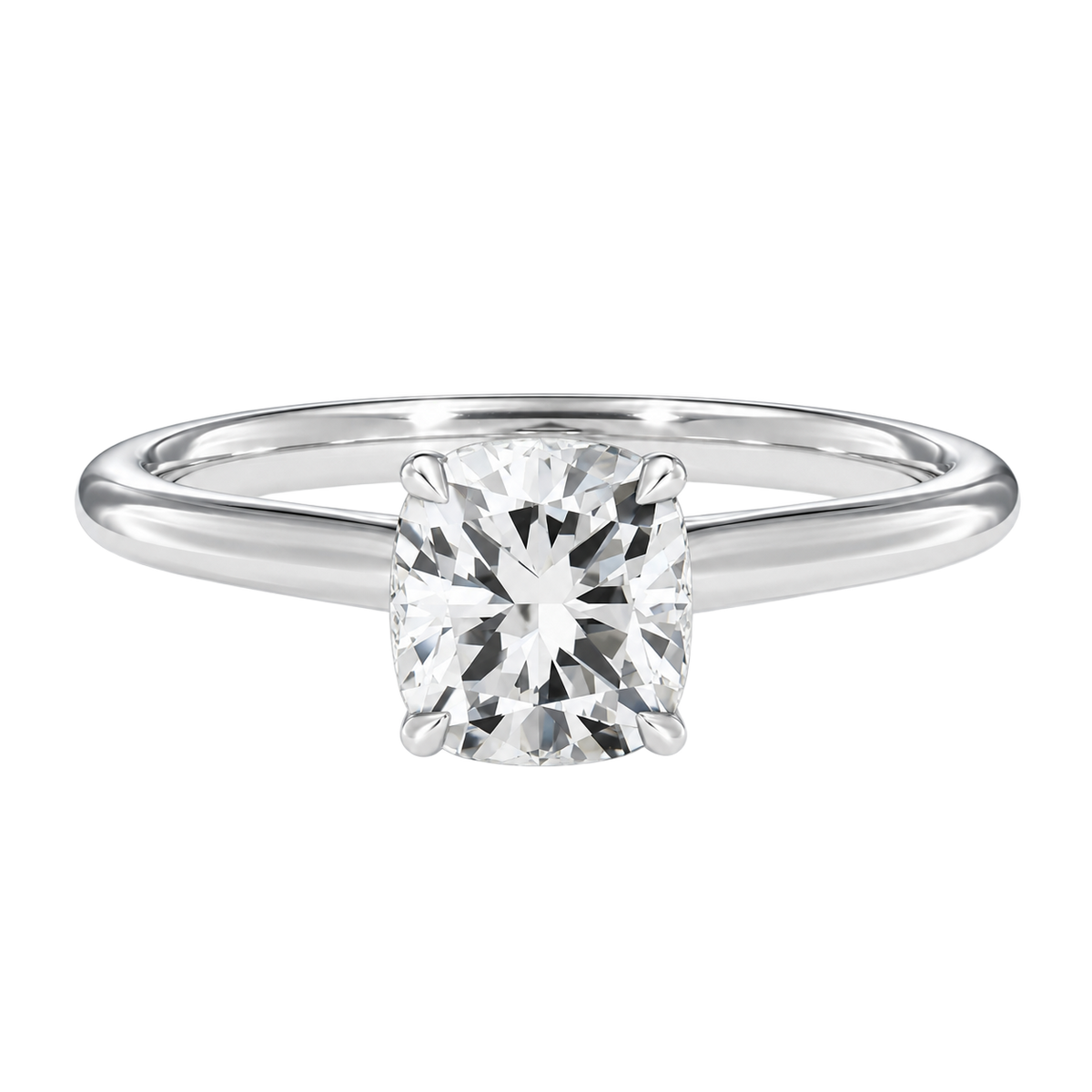 Talia - Cushion - Platinum - Plain