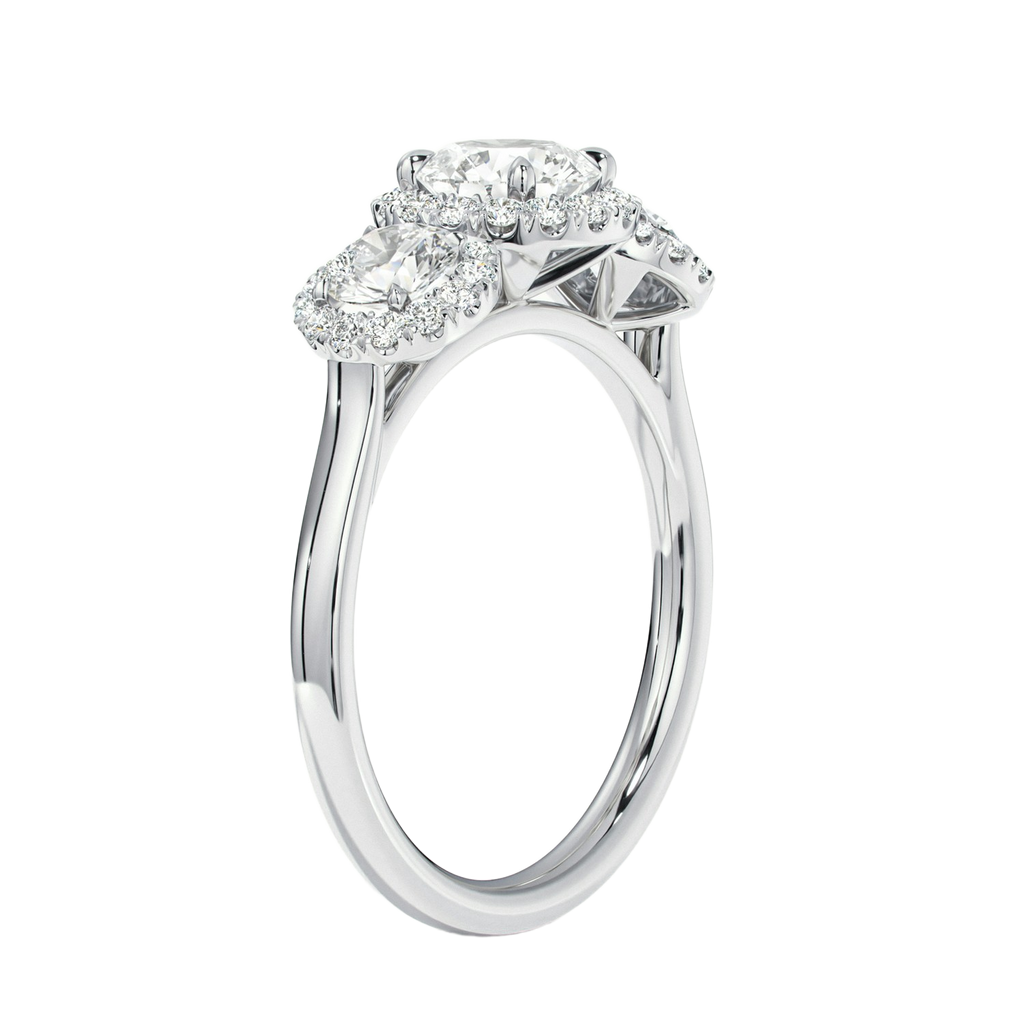 Winslow - Round - White Gold - Plain