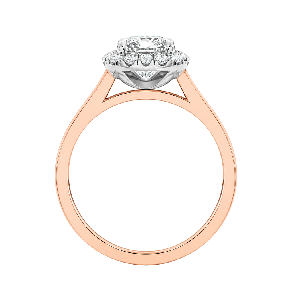 Cordelia - Cushion - Rose / White Tone - Channel