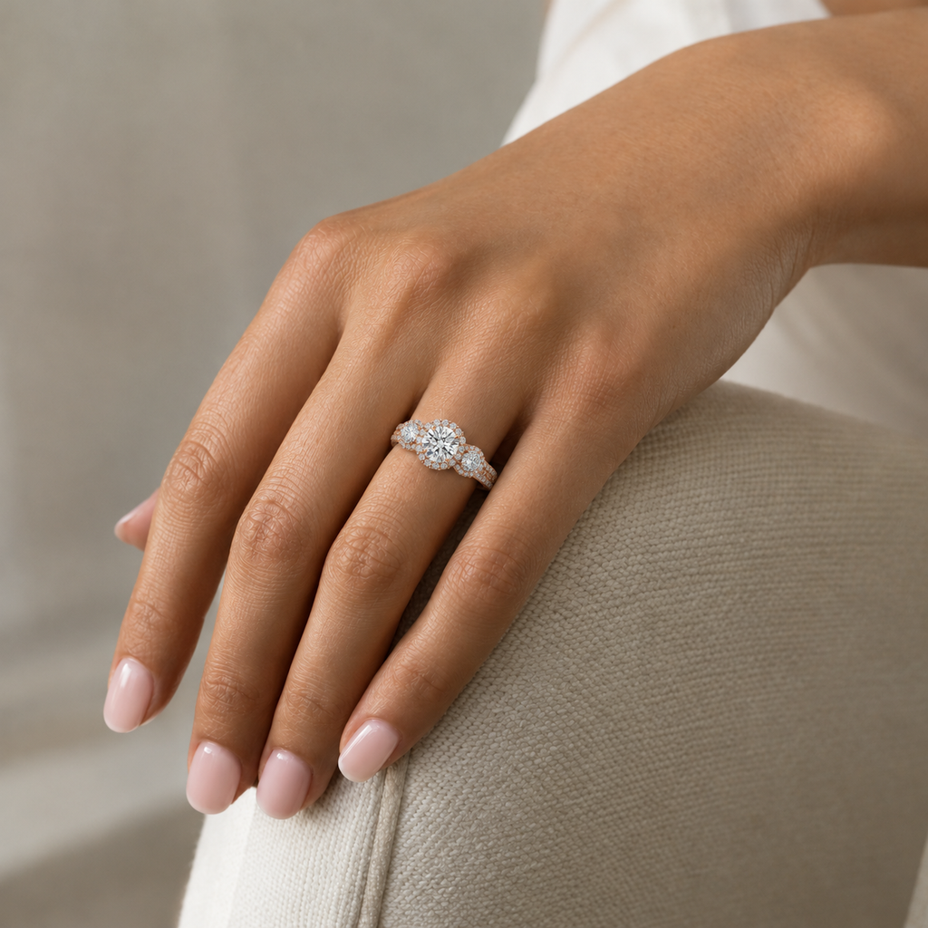 Winslow - Round - Rose Gold - Plain