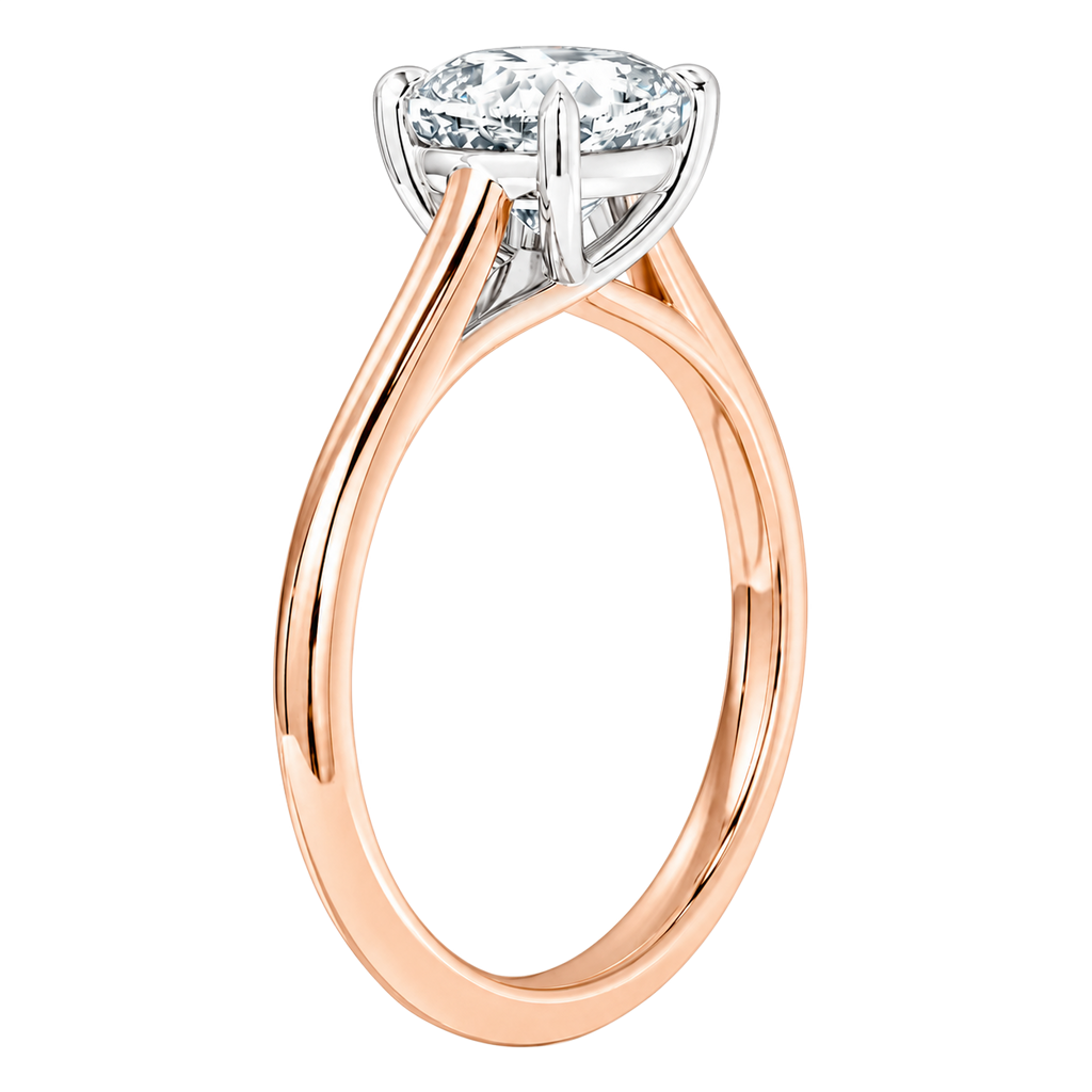 Basilica - Marquise - Rose/White Tone - Plain