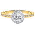 Deneuve - Round - Yellow/White Tone - Channel