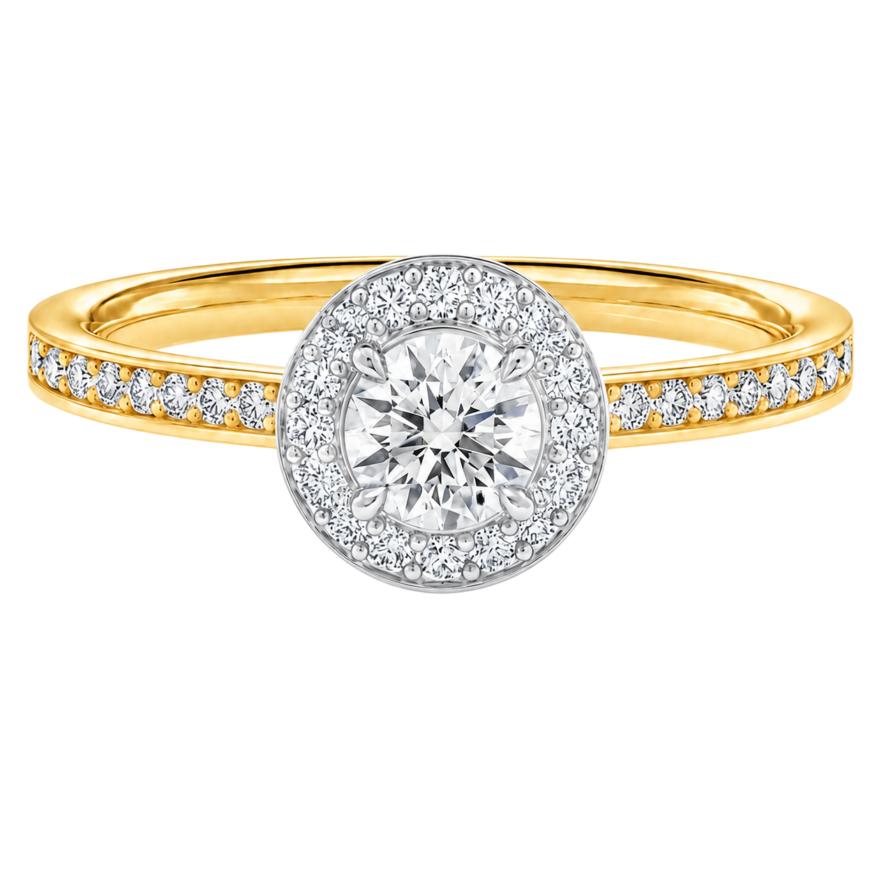 Deneuve - Round - Yellow/White Tone - Channel