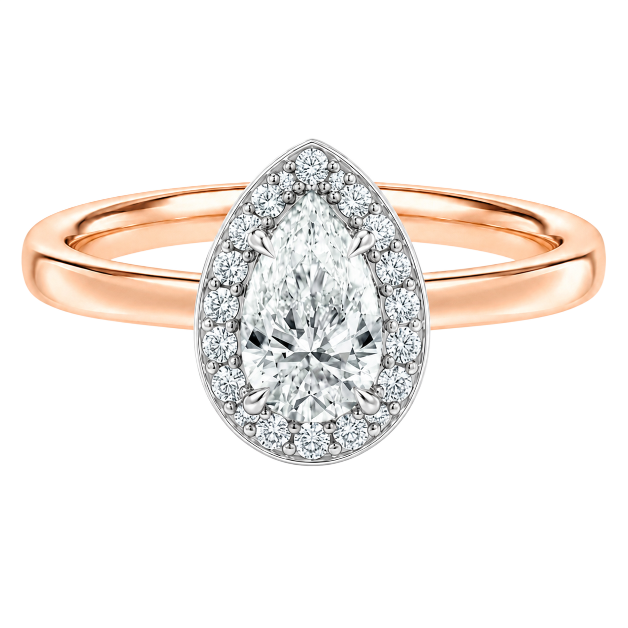 Deneuve - Pear - Rose/White Tone - Plain