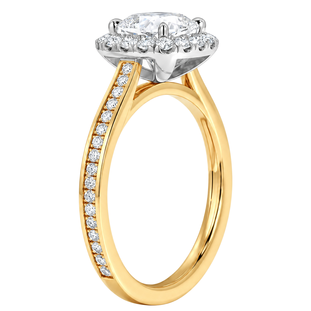 Cordelia - Cushion - Yellow / White Tone - Channel