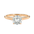 Basilica - Asscher - Rose Gold - Plain