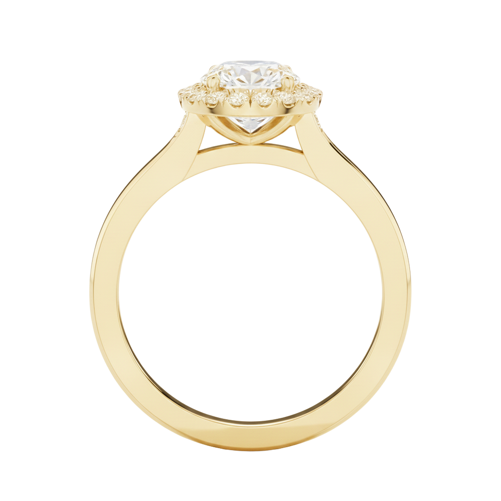 Braid - Oval - Yellow Gold - Plain