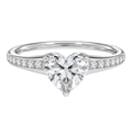Lumiere - Heart - White Gold - Channel