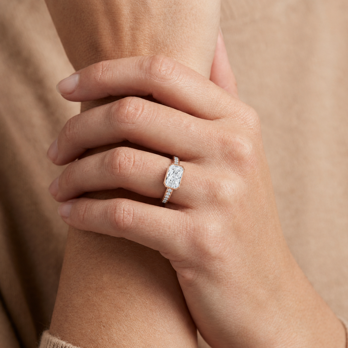 Bailey - Radiant - Rose Gold - Channel