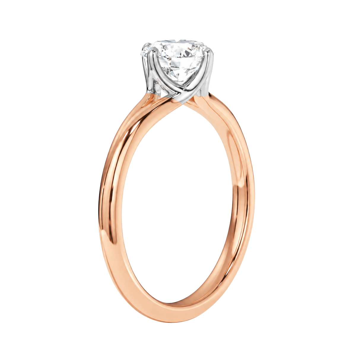 Lumiere - Emerald - Rose/White Tone - Plain