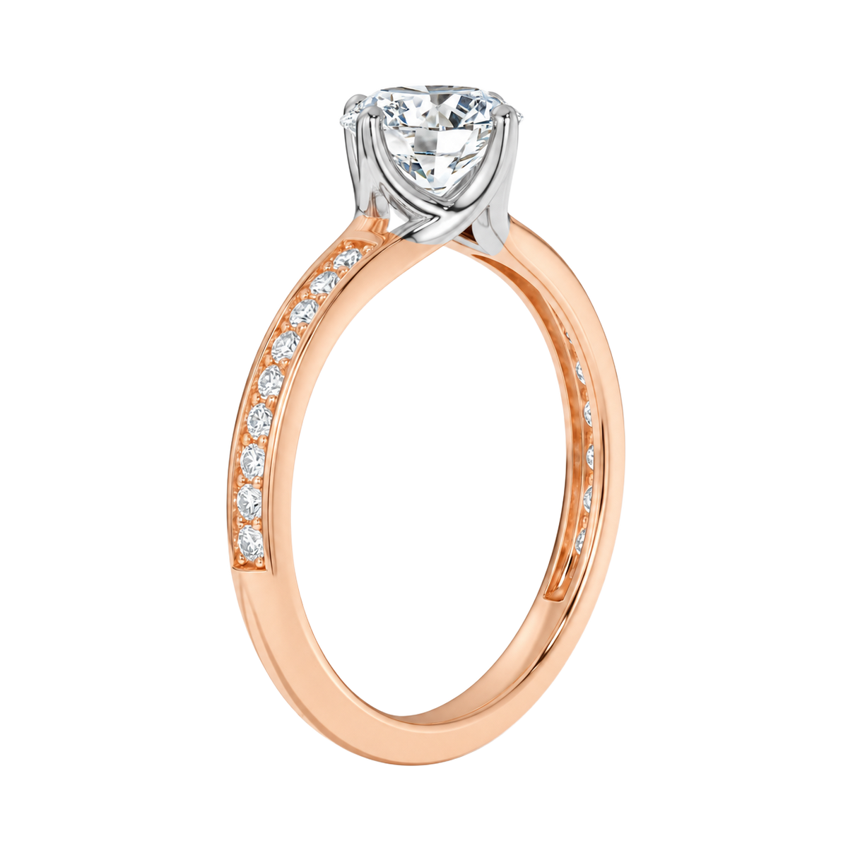 Lumiere - Round - Rose/White Tone - Channel