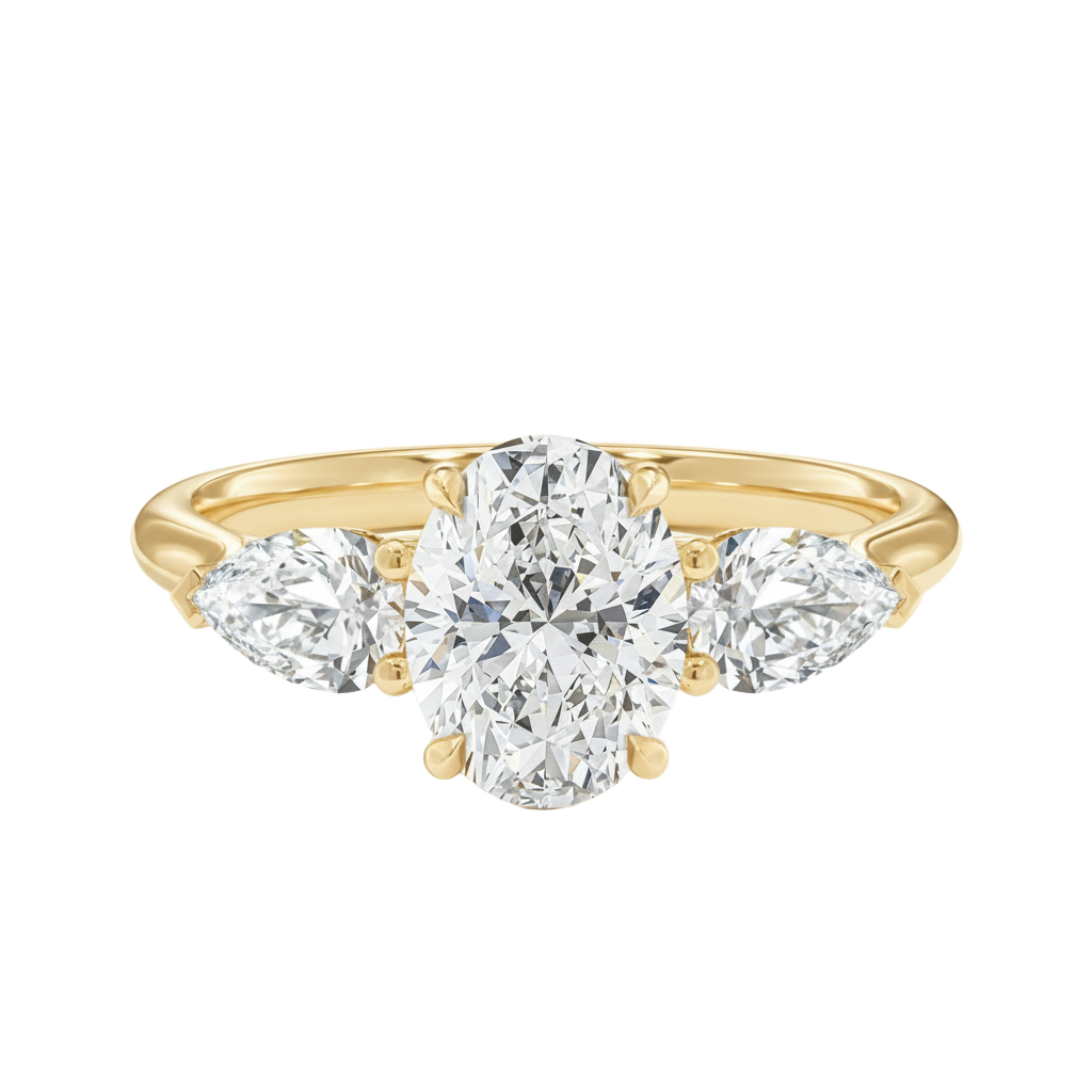Halcyon - Oval - Yellow Gold - Plain
