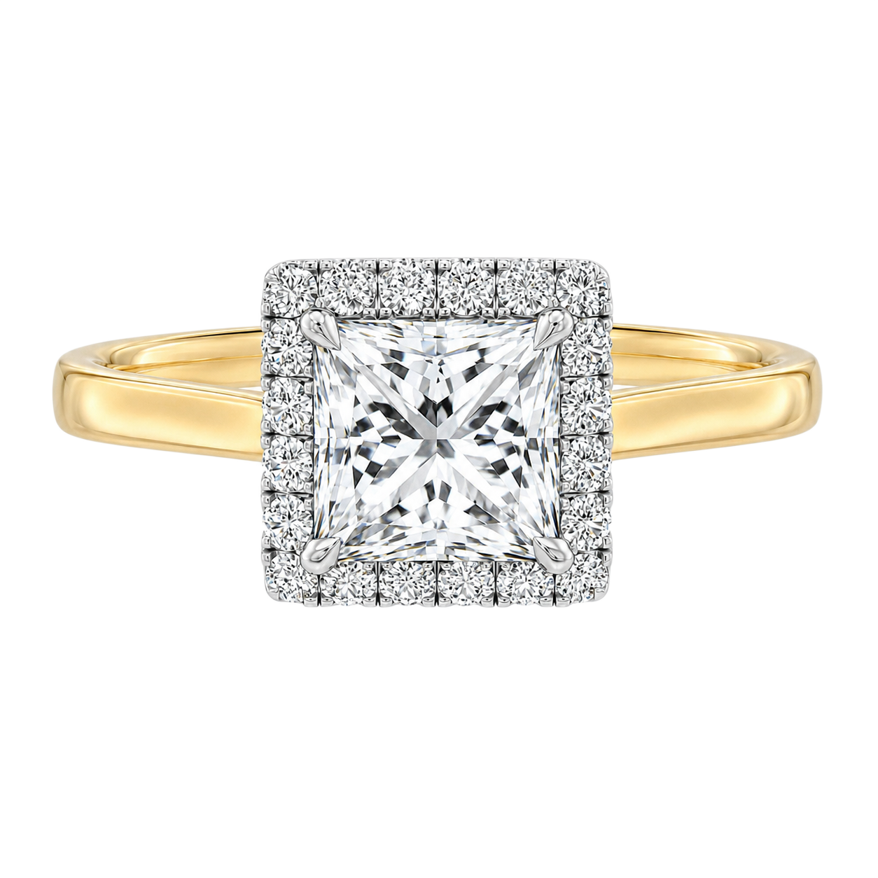 Cordelia - Princess - Yellow / White Tone - Plain