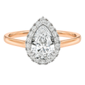 Cordelia - Pear - Rose / White Tone - Plain