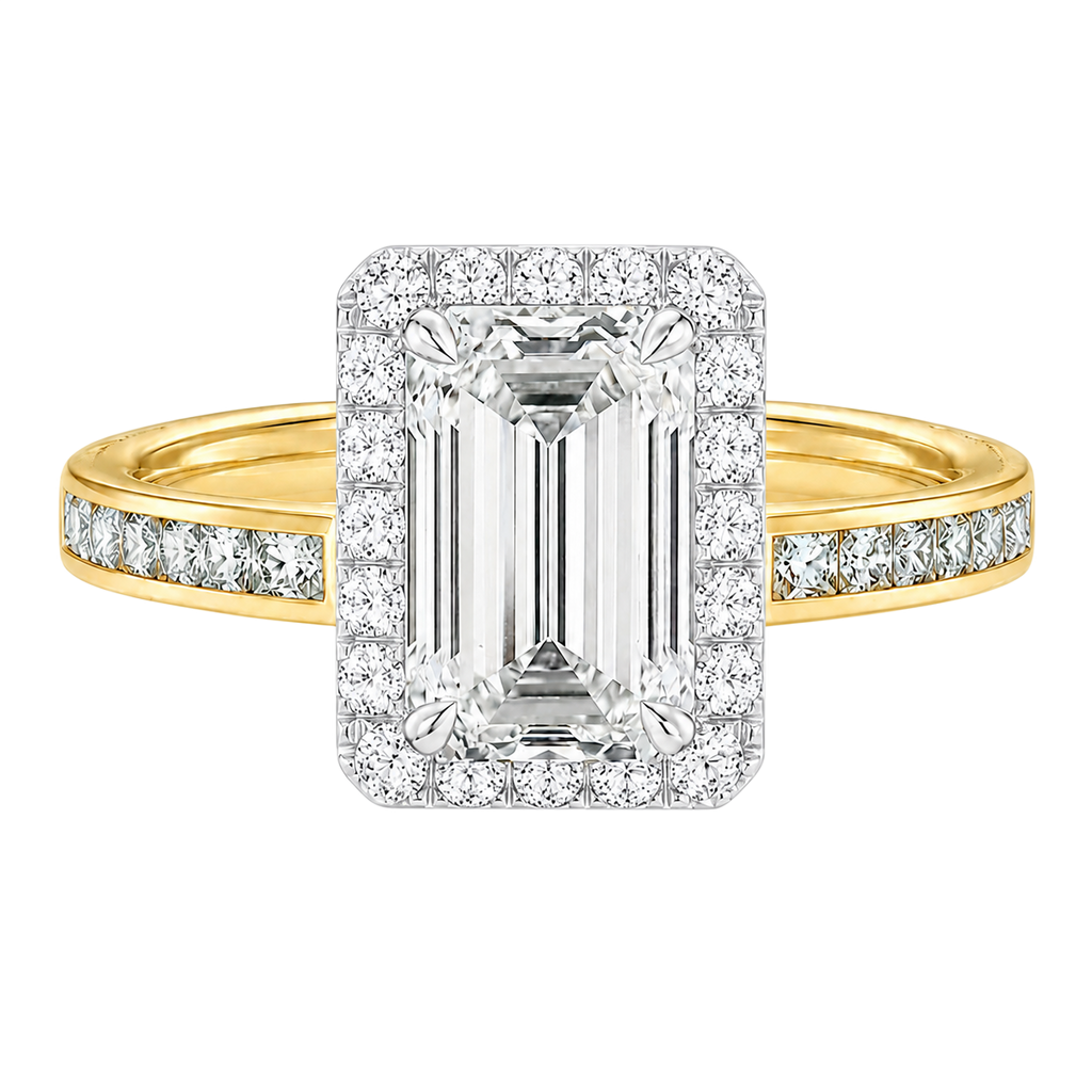 Cordelia - Emerald - Yellow / White Tone - Channel