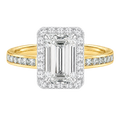 Cordelia - Emerald - Yellow / White Tone - Channel