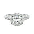 Cordelia - Cushion - Platinum - Channel
