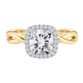 Braid - Cushion - Yellow/White Tone - Plain