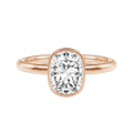 Bailey - Cushion - Rose Gold - Plain