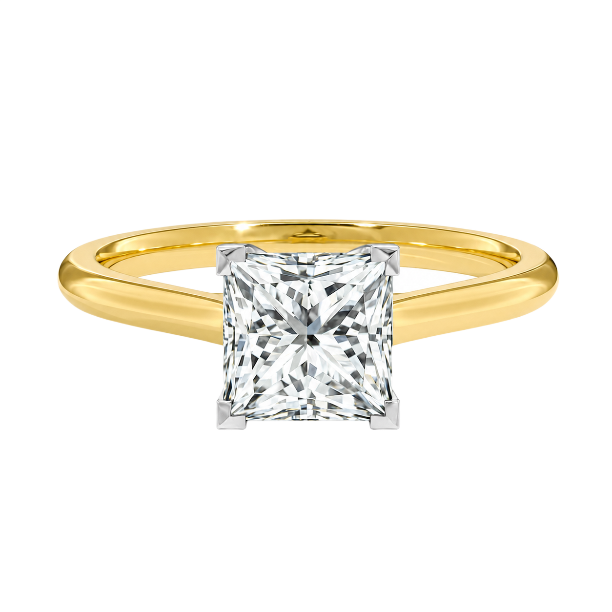 Basilica - Princess - Yellow/White Tone - Plain
